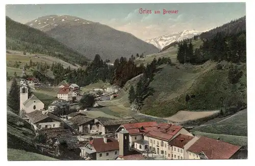 Ak Gries am Brenner Südtirol Bozen um 1910 koloriert 