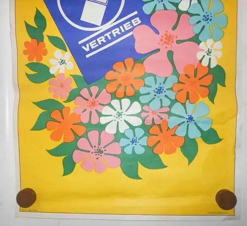 DDR Plakat IFA Vertrieb Phönix Halle 1976 vintage poster 