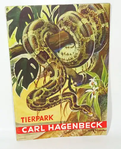 Tierpark Carl Hagenbeck um 1961 Zoo 
