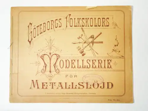 Göteborg Volksschule Metallbau Zeichnen Schweden 1910er 1920er