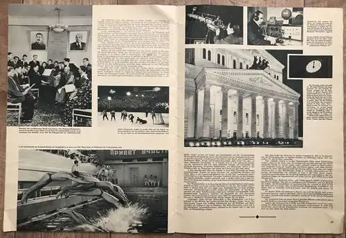 Zeitschrift Sowjetunion Nr 1 DDR Januar 1951