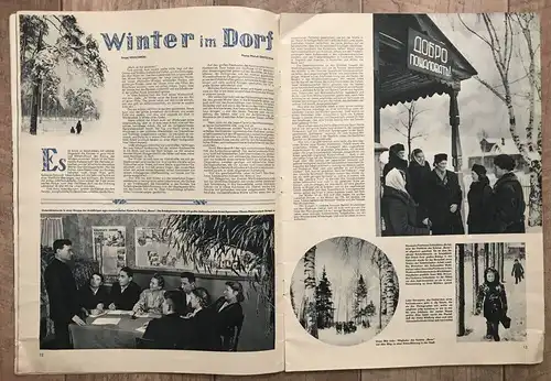 Zeitschrift Sowjetunion Nr 1 DDR Januar 1951