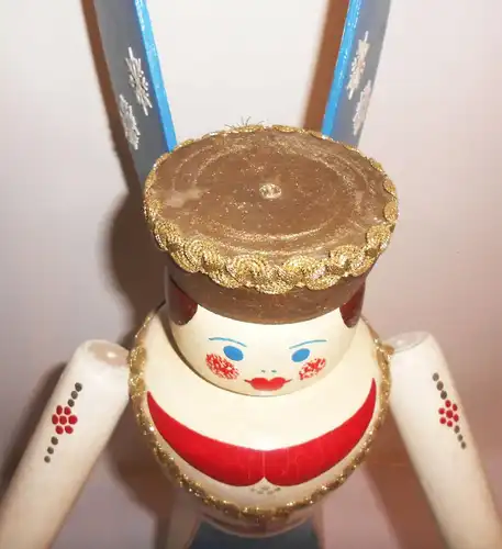 DDR Engel Kerzenhalter Erzgebirge Weihnachtsschmuck 51 cm groß