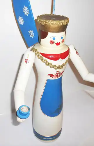 DDR Engel Kerzenhalter Erzgebirge Weihnachtsschmuck 51 cm groß