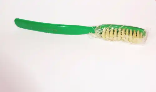 Zahnbürste DDR Osmarin grün NOS Plaste unbenutzte Lagerware