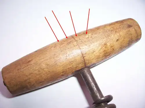 Alter Korkenzieher corkscrew DRGM Sieger ? vor 1945 