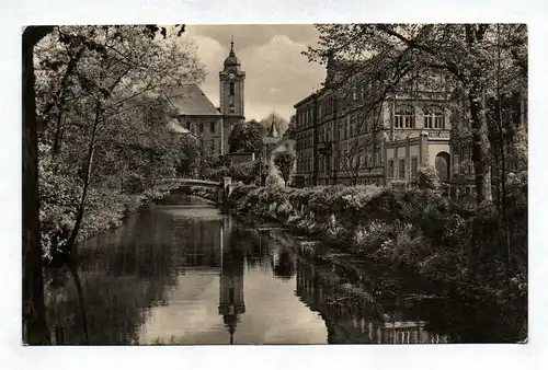 Echt Foto Hildburghausen Thüringen Am Kanal Allgemeine Berufsschule