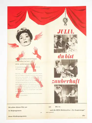 Julia du bist zauberhaft 1963 Charles Boyer Jean Sorel Alfred Weidenmann 