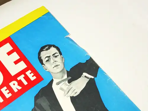 Plakat Don Juan 1961 Frauenheld Neuer Roman Neue Illustrierte Zeitung