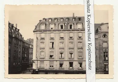 Foto Metz Wohnhaus Frankreich 1940 WW2 france !