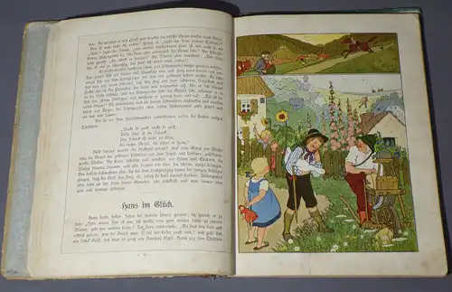 Grimms Märchen Bilder von Franziska Schenkel Steinkamp 1930er Buch