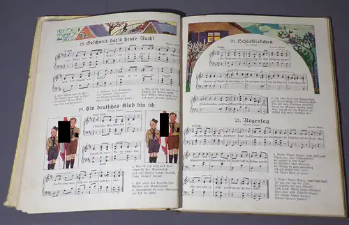 Kommt Kinder Singt Liederbuch Gertrud Caspari Leonore Pfund EA 1934 Kinderbuch