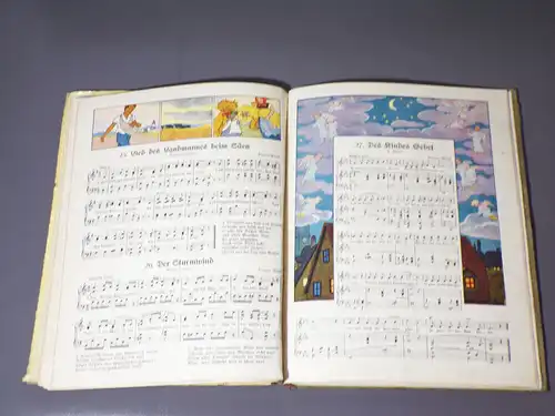 Kommt Kinder Singt Liederbuch Gertrud Caspari Leonore Pfund EA 1934 Kinderbuch