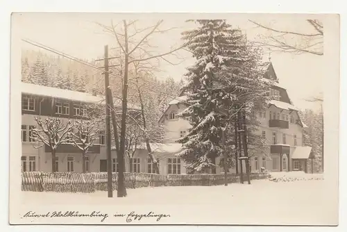 Foto Ak Kurort Waldbärenburg im Erzgebirge um 1930 ! (A3946