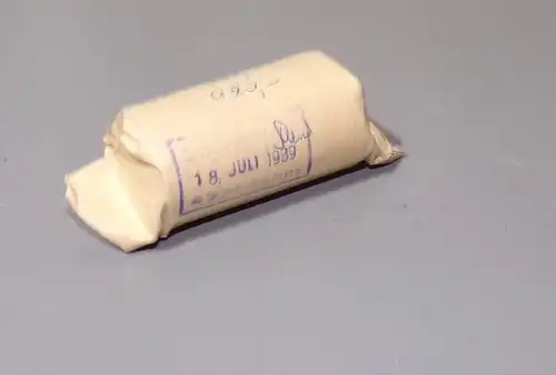 DDR Staatsbank Münzrolle 500 Zloty 1989 Polen