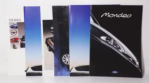 Ford Prospekte Konvolut 1991 bis 2006 Werbung