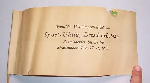 Lot alte interessante Papier Wimpel Fahnen Fähnlein um 1940 / 50 Länder Reklame