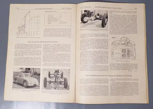 Kraftfahrzeug Technik Heft 8  1953 DDR Gas-51 H3A Zeitschrift