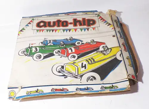 Auto Hip Brettspiel 1920er 1930er Autorennen Spielbrett