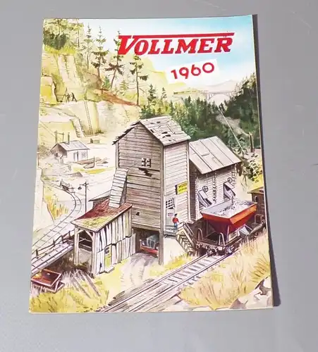 Vollmer 1960 Katalog Modelleisenbahn