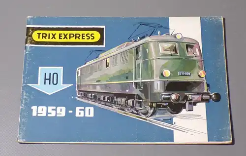 Trix Express 1959 1960 HO Katalog Modelleisenbahn 