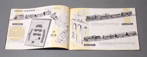Trix Express 1959 1960 HO Katalog Modelleisenbahn