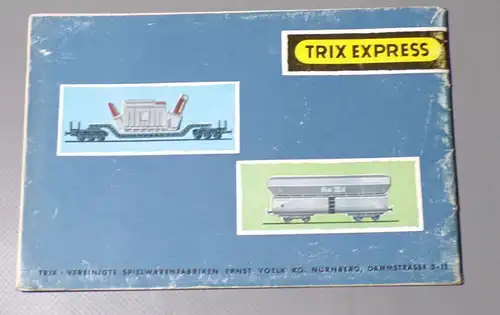 Trix Express 1959 1960 HO Katalog Modelleisenbahn