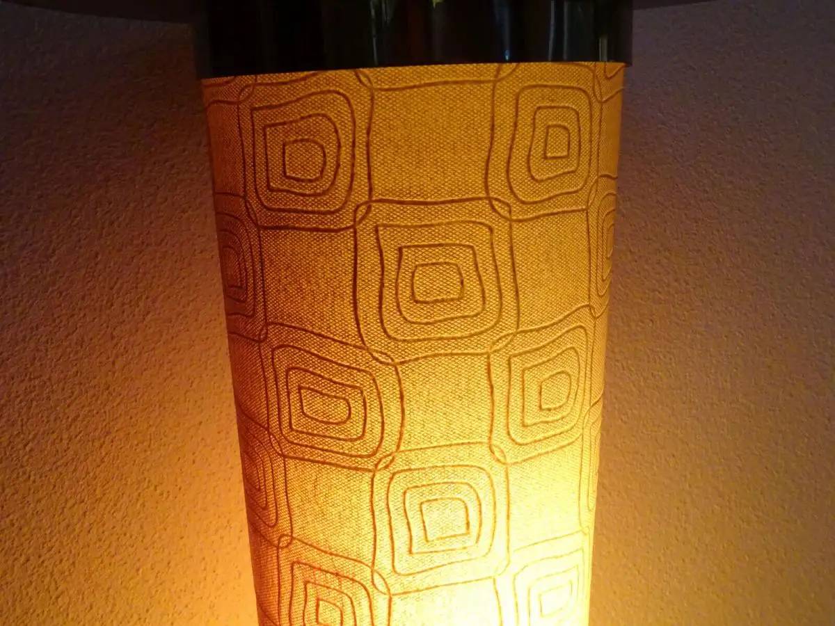 Alter Zeitungsständer Lampe 50er Tisch Jahre Rockabilly Mid Century Design 2