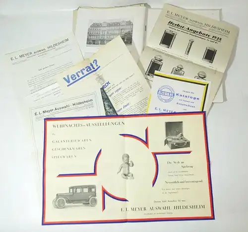 XL Katalog E.L.Meyer Hildesheim Musterbuch Eisenwaren Haushaltsartikel 1928 