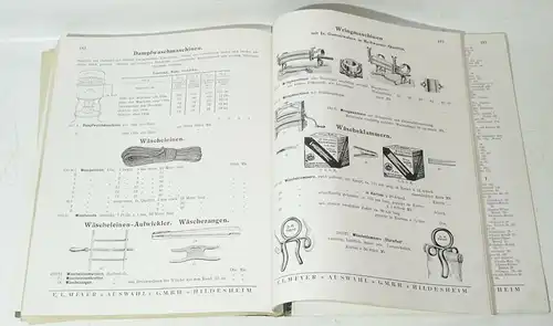 XL Katalog E.L.Meyer Hildesheim Musterbuch Eisenwaren Haushaltsartikel 1928 
