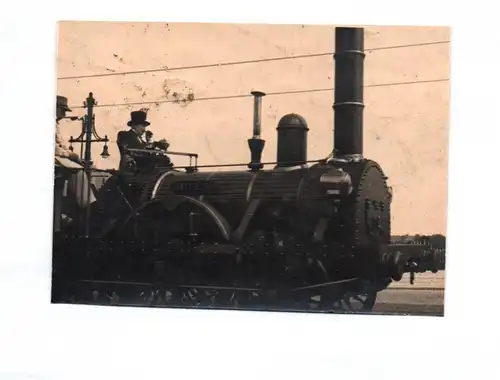 Fotografie Adler Lokomotive Ausstellung 1935 Dampflok