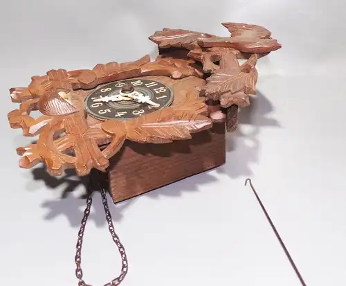 Alte Wanduhr Holz ohne Kuckuck