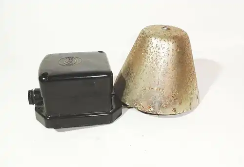 XL Türklingel Türglocke Läute Glocke Dux Bakelit Metall industrial Design Loft !