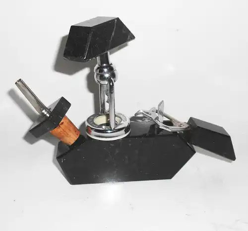Echt Zöblitzer Korkenzieher corkscrew Flaschenöffner Ausgießer Dreko DDR GDR 