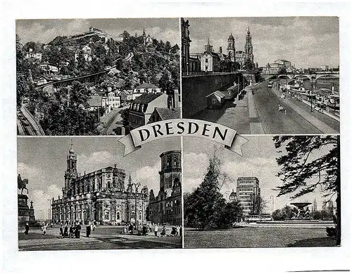 Ak Dresden Sachsen DDR Elbe Ansichtskarte