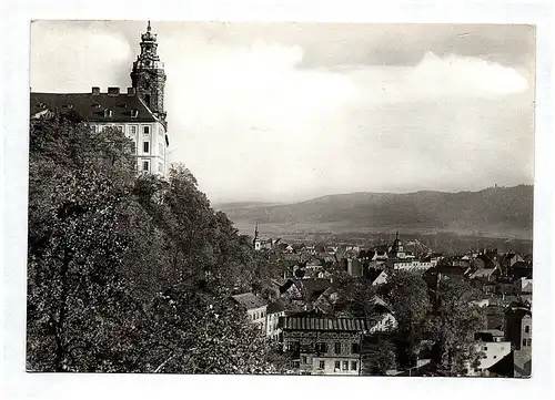 Ak Rudolstadt Heidecksburg mit Blick auf die Stadt Thüringen DDR