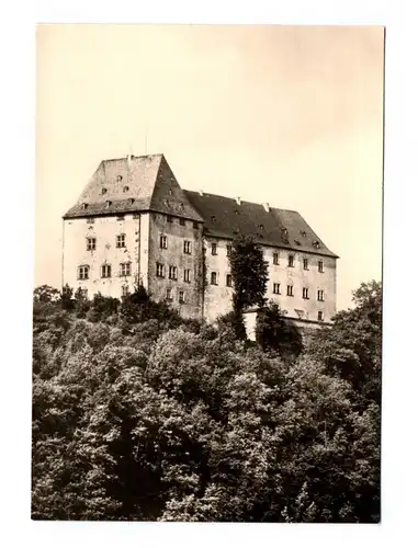 Ansichtskarte Schloß Burgk an der Saale Ansicht von Südosten