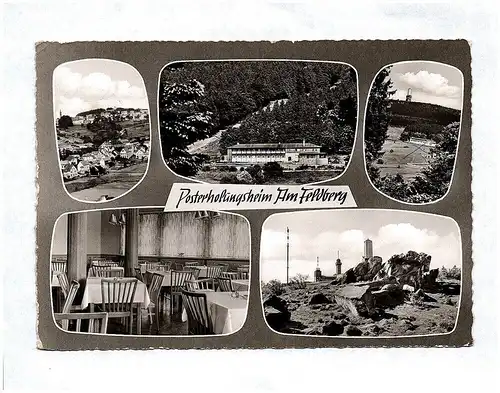 Ak Posterholungsheim am Feldberg DDR 1964