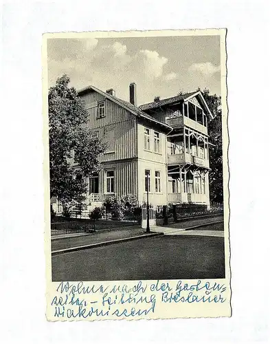 Ak Haus Bethanien Bad Harzburg Rudolf Huchstraße 1961