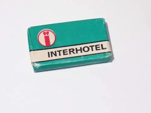 Interhotel Seife Konsum Seifenwerk Riesa DDR 