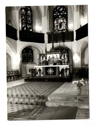 Foto Ak Oelsnitz Altar Jacobiekirche