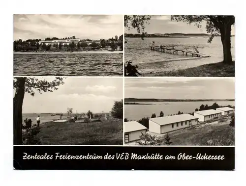 Ak Zentrales Ferienzentrum des VEB Maxhütte am Oberuckersee