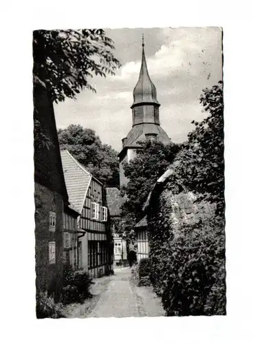 Foto Ansichtskarte Bad Essen Blick auf die evangelische Kirche 1961