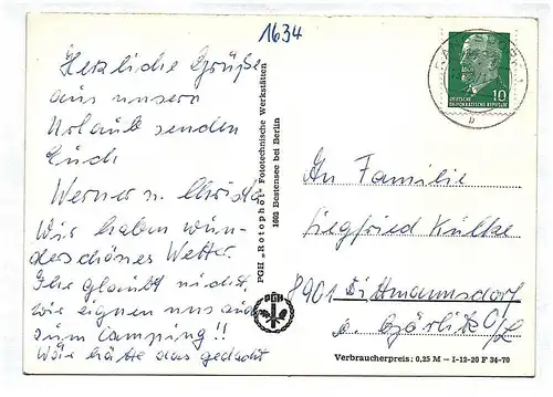 Ak Gruß aus Rangsdorf DDR Brandenburg