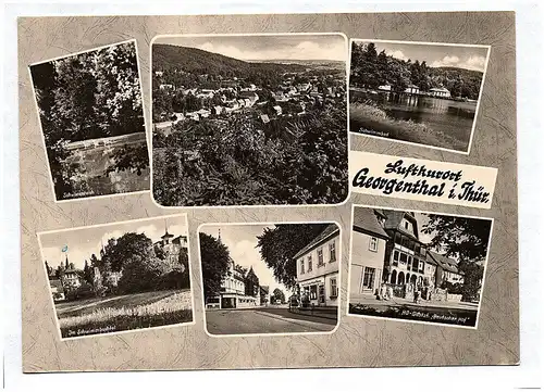 Ak Luftkurort Georgenthal in Thüringen DDR