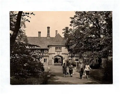 Foto Ak Schloß Cecilienhof Potsdam Historische Gedenkstätte Potsdamer Abkommen