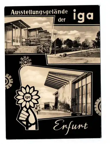 Ak Ausstellungsgelände der iga Erfurt 