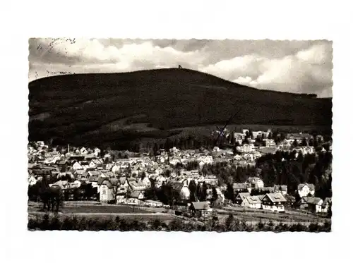 Ak Foto Braunlage im Harz Der Adamsblick