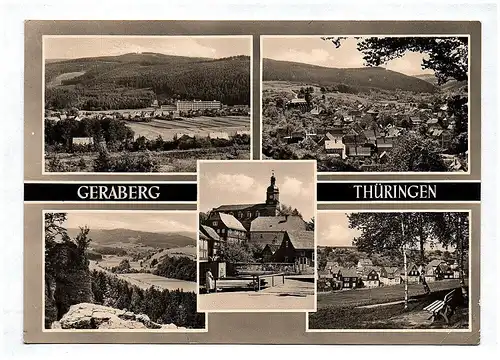 Ak Geraberg Thüringen Ansichtskarte DDR 