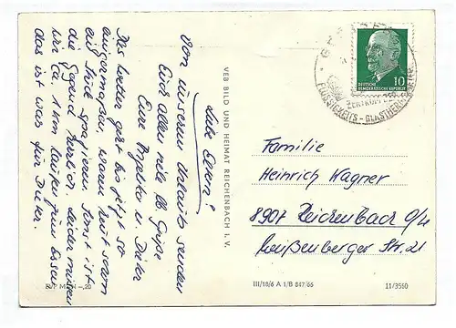 Ak Geraberg Thüringen Ansichtskarte DDR 